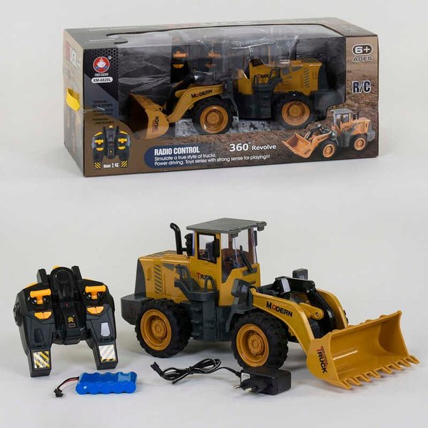 Купить Трактор на радіокеруванні XM 6826 L (9) акумулятор 6V, світло, звук, в коробці 