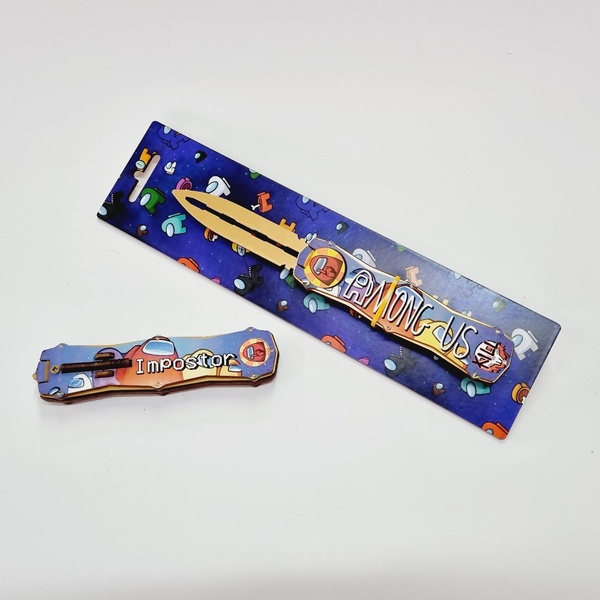 Купить Сувенірний ніж, модель «ВИКИДУХА» Am US Радуга 