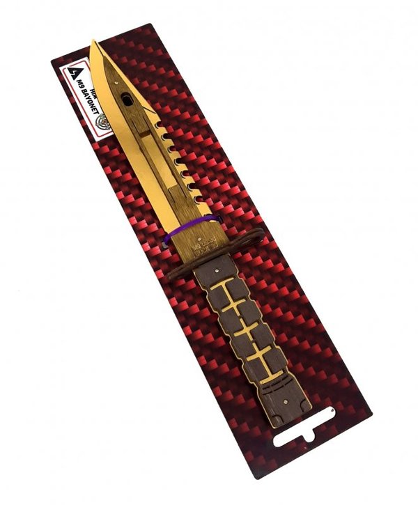 Купить Сувенірний ніж, модель SO-2 «M-9 BAYONET » GOLD 