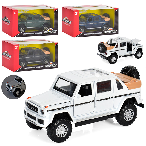 Купить Джип AS-2936 АвтоСвіт, мет., інерц., 4 кольори, муз., світло, бат.(таб.), кор., 16-8,5-7,5см. 