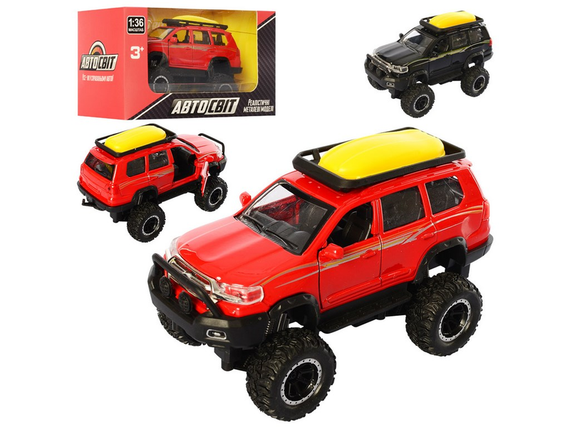 Купить Машинка AS-2035 АвтоСвіт, мет., інерц., 1:36, відчин.двері, 2кольори, кор., 15,5-8,5-8,5см. 