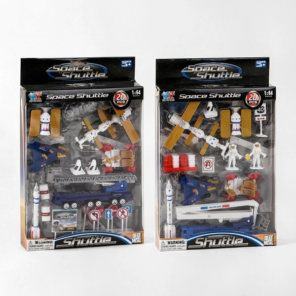 Купить Набір космічної спецтехніки 89531 (72/2) 2 види, 20 елементів, на листі [Коробка] 