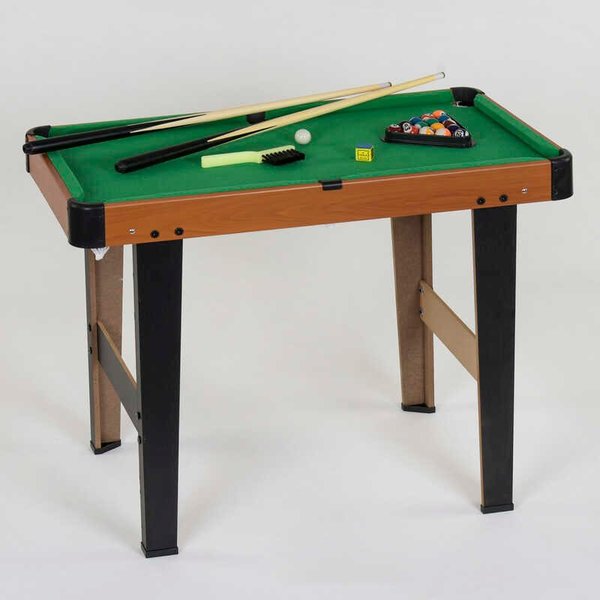 Купить Більярд дитячий 2036 (4) підлоговий, дерев'яний, на ніжках, в коробці 