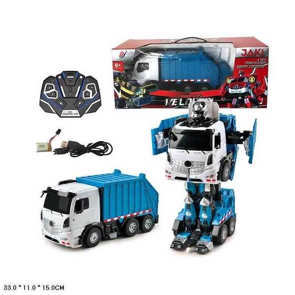 Купить Машина-трансформер на радіокеруванні ТТ 676 (6) акумулятор 3.7V, світлові та звукові ефекти, в коробці 