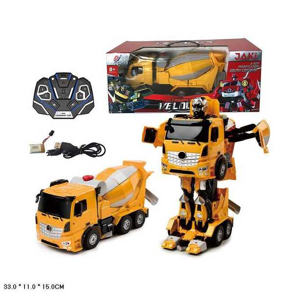 Купить Машина-трансформер на радіокеруванні ТТ 679 (6) акумулятор 3.7V, світлові та звукові ефекти, в коробці 